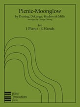 Picnic-Moonglow piano sheet music cover